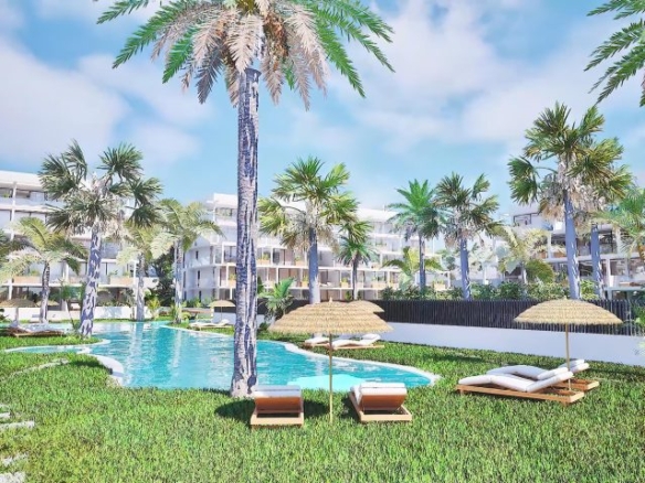 apartment in Mar de Cristal (Ref: CC0660)