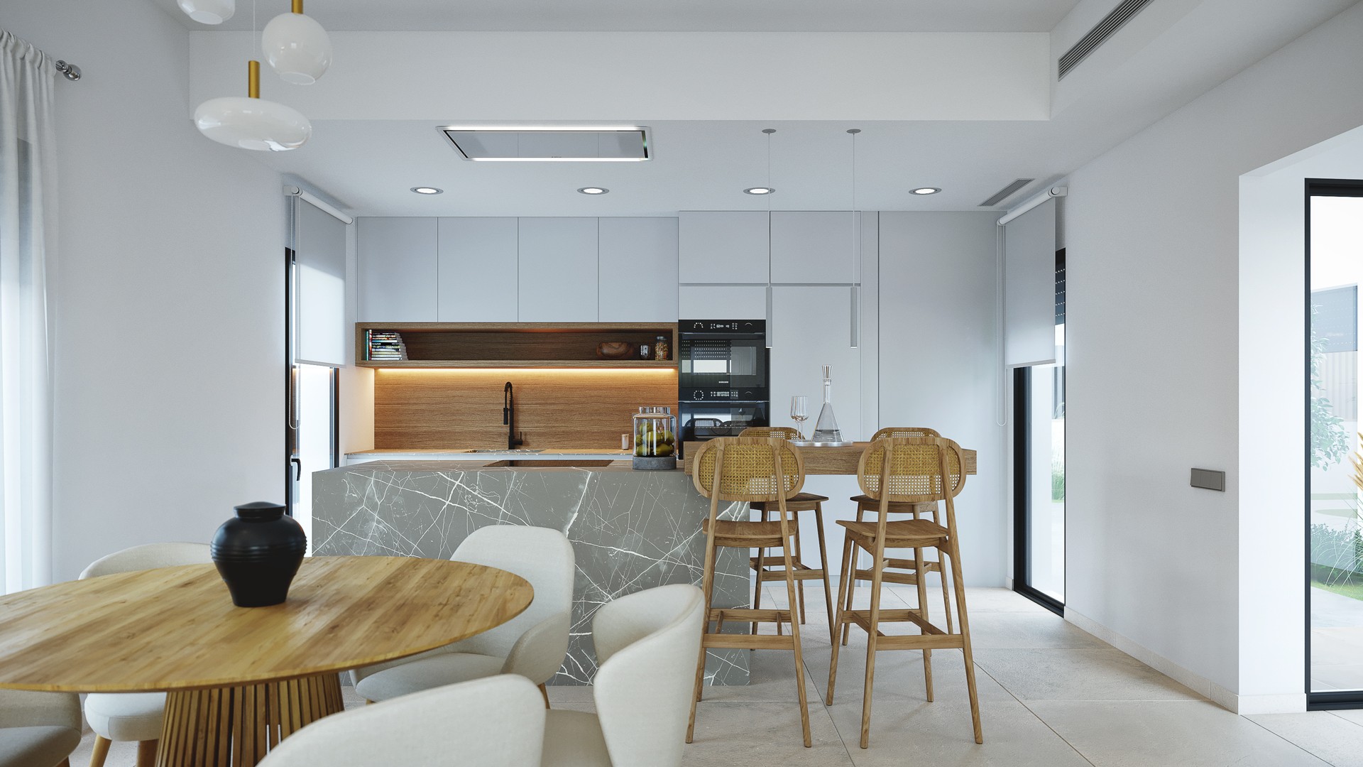 Villa in Altaona Golf Murcia (Ref: AM-MONTEMAR ONE LEVEL)