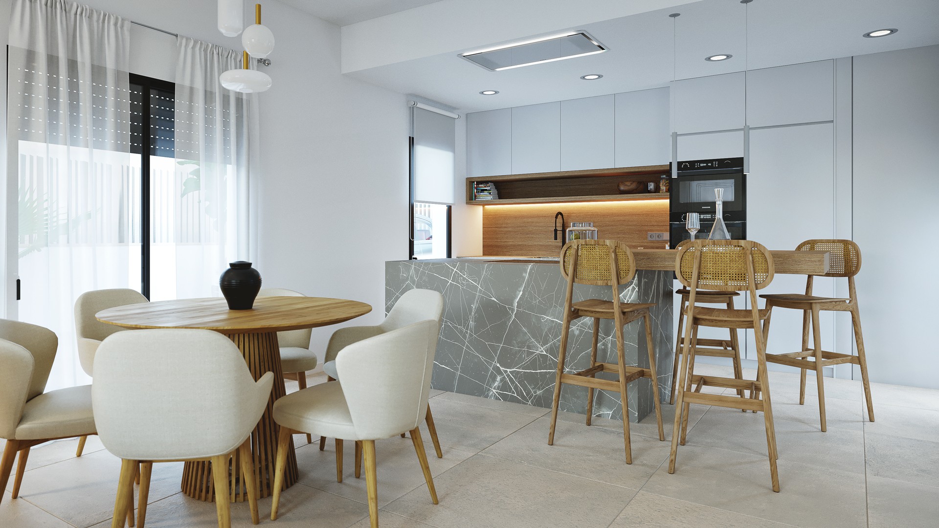 Villa in Altaona Golf Murcia (Ref: AM-MONTEMAR ONE LEVEL)