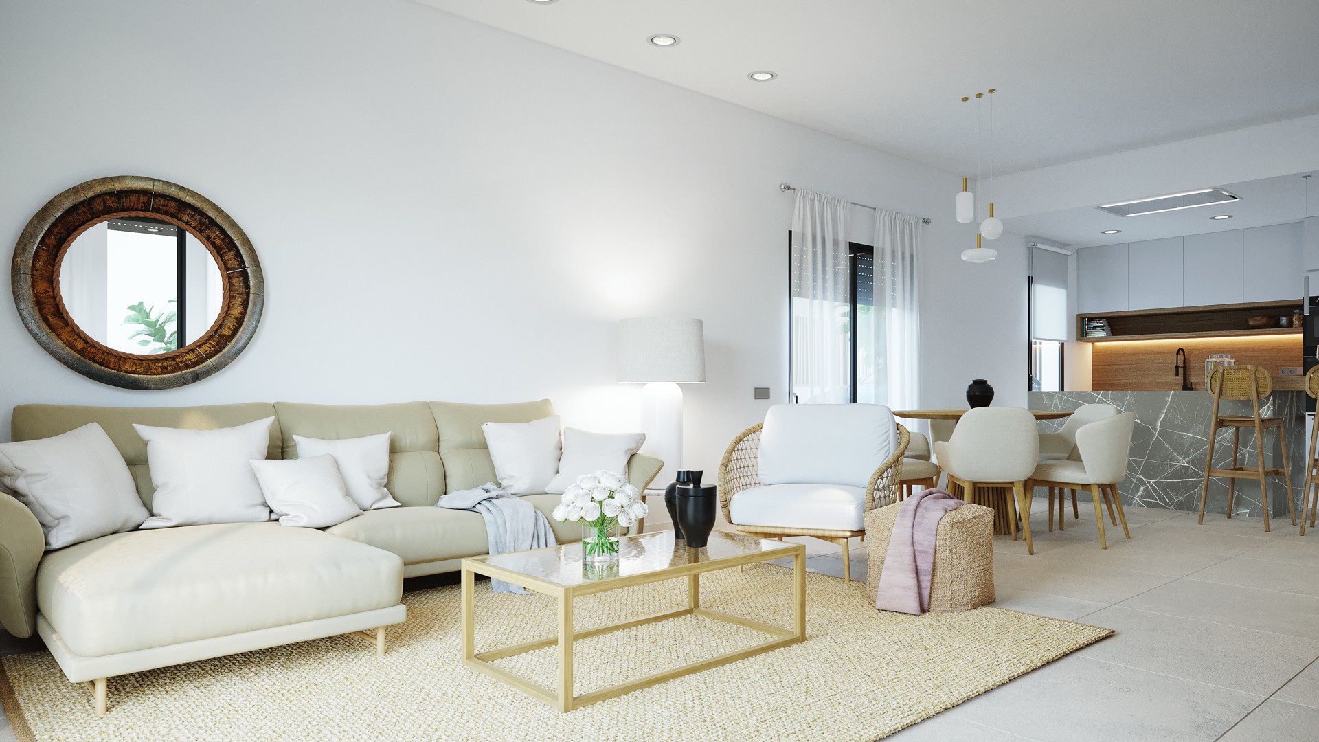 Villa in Altaona Golf Murcia (Ref: AM-MONTEMAR ONE LEVEL)