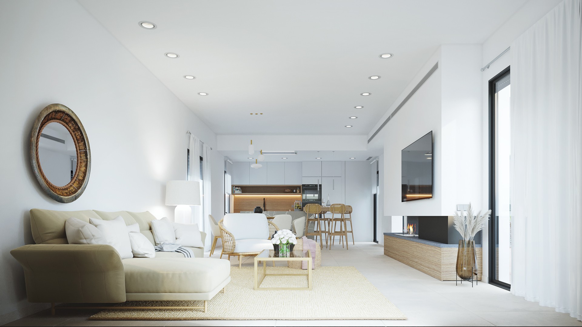 Villa in Altaona Golf Murcia (Ref: AM-MONTEMAR ONE LEVEL)