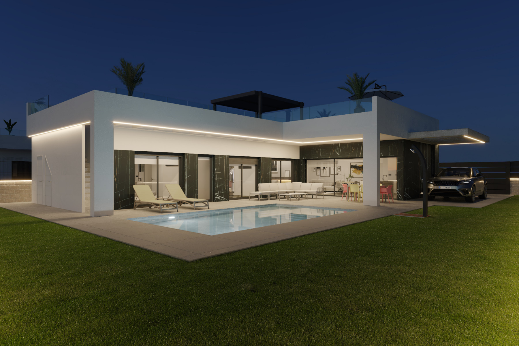 Villa in La Finca Golf (Ref: FINCAGOLF-SUN)