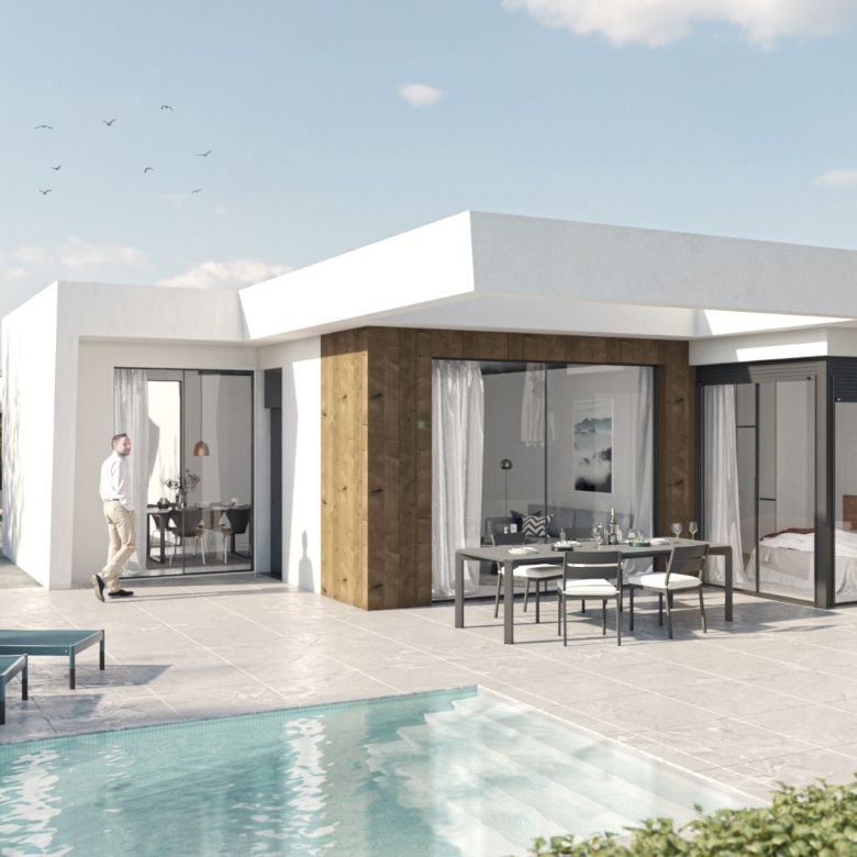 Villa in Altaona Golf Murcia (Ref: AM-MONTEMAR ONE LEVEL)