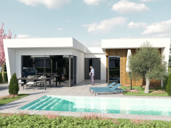 Villa in Altaona Golf Murcia (Ref: AM-MONTEMAR ONE LEVEL)
