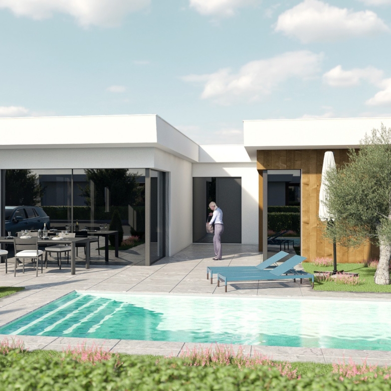 Villa in Altaona Golf Murcia (Ref: AM-MONTEMAR ONE LEVEL)