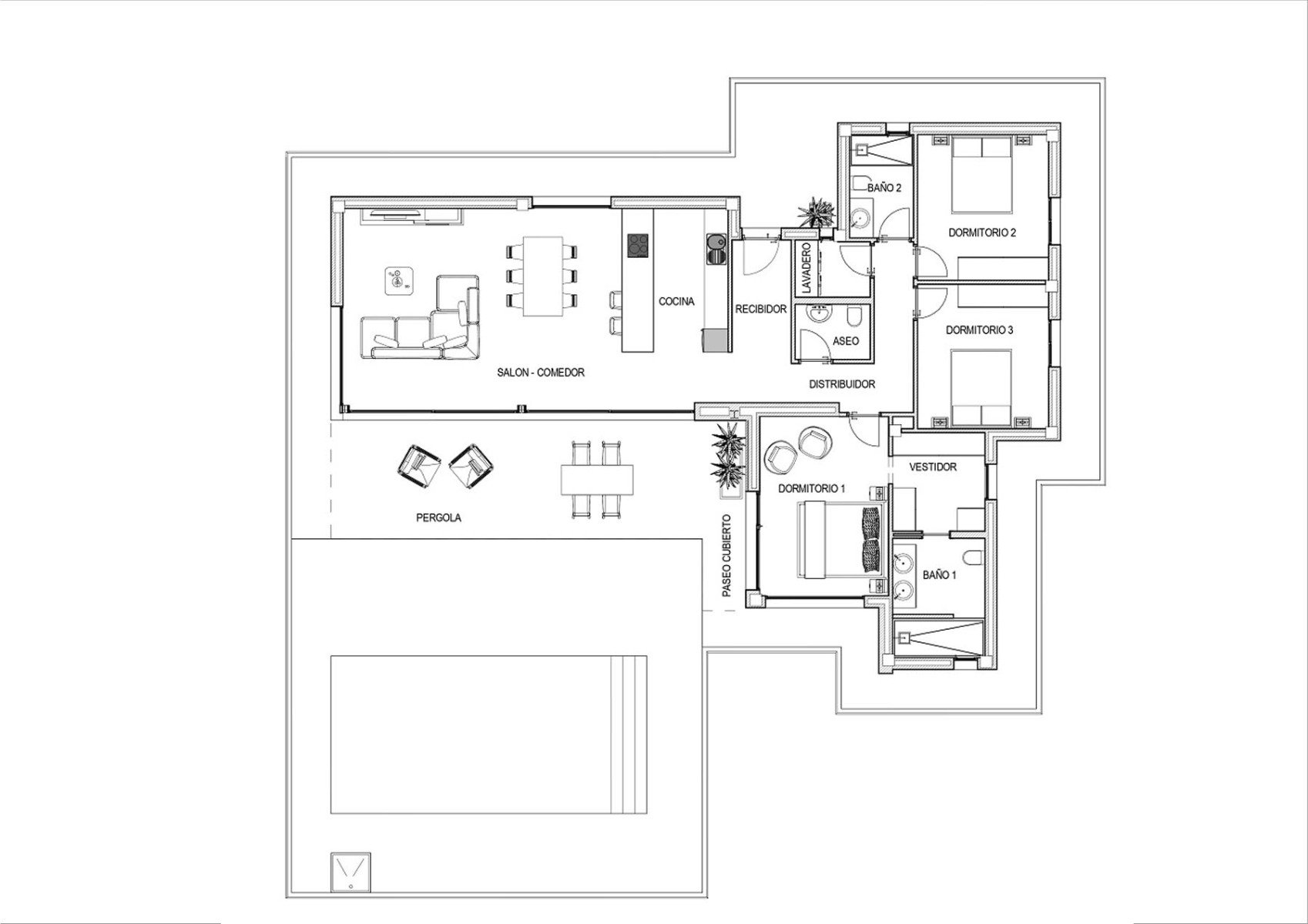Villa in Pinoso (Ref: AM-CRISTAL)