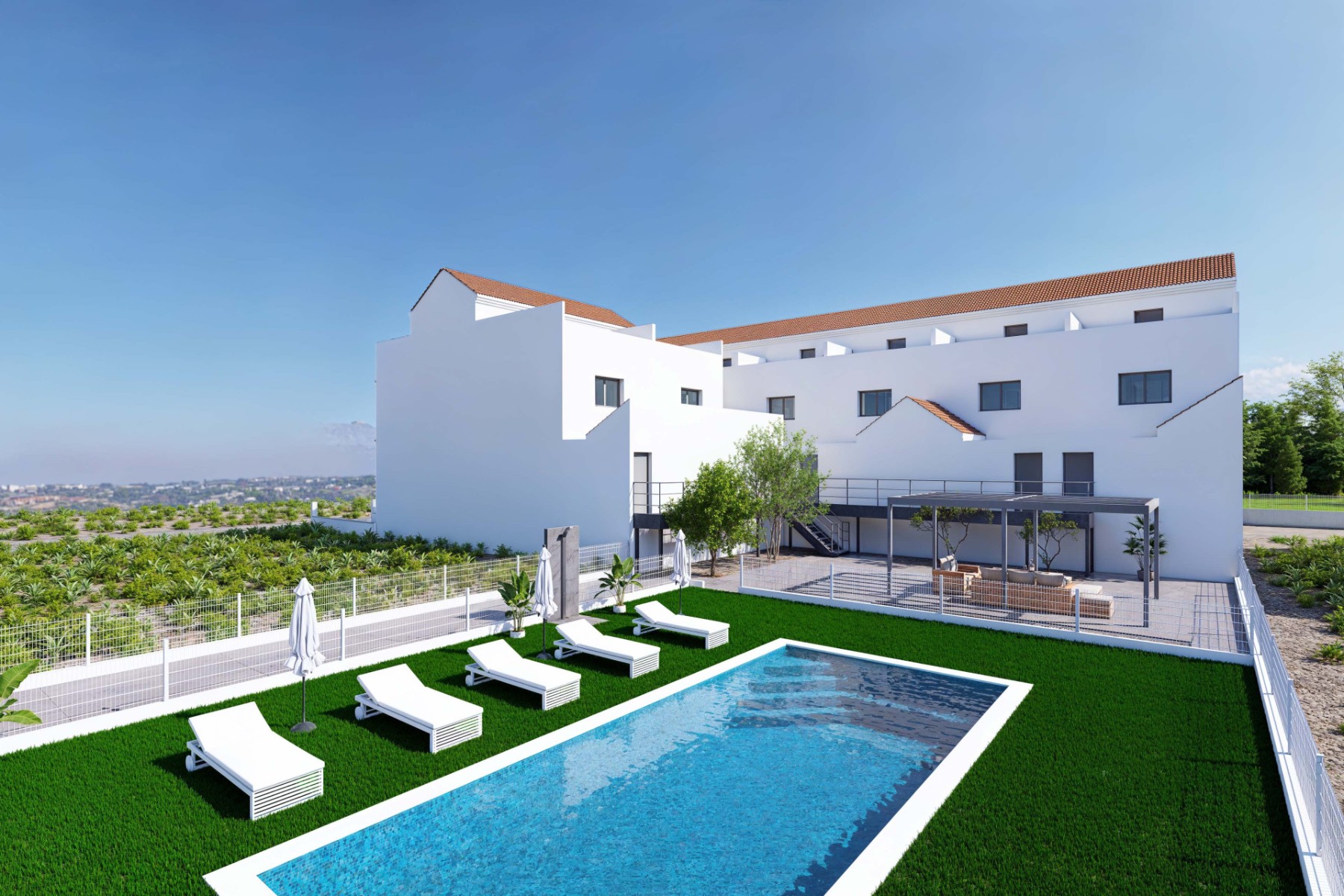 Townhouse in Rafal (Ref: AM-AZAHARES)