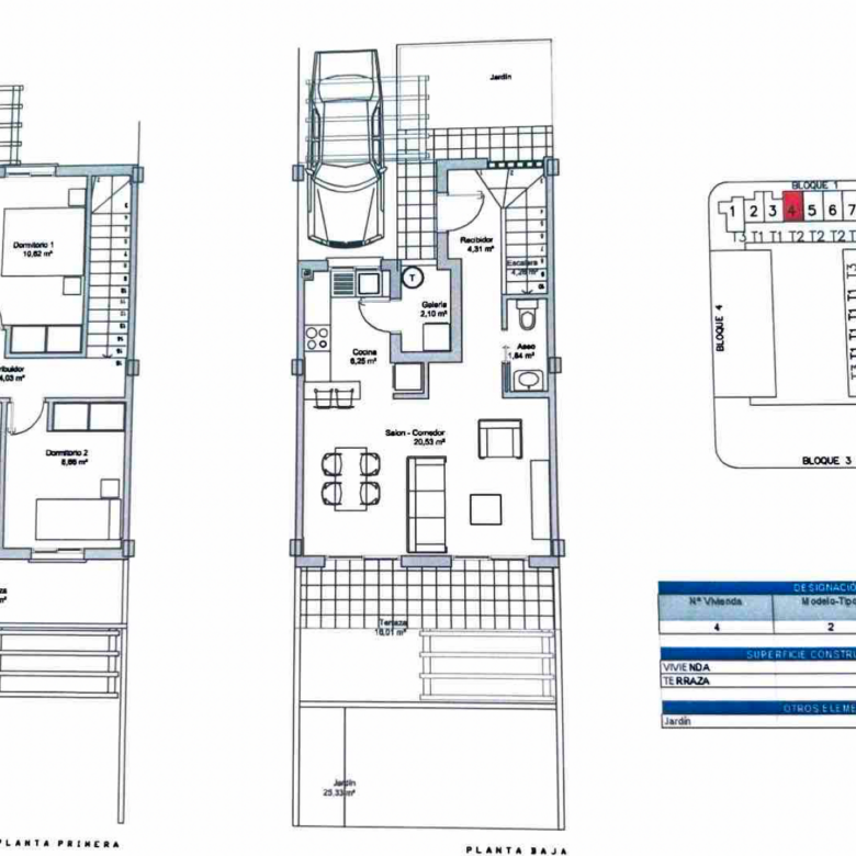 Townhouse in Ciudad Quesada (Ref: DLF134)